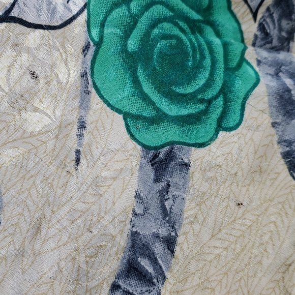 Darn Good Yarn Sari Silk Wrap Skirt Tea Goddess - Picture 10 of 16